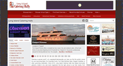 Desktop Screenshot of longislandcateringhalls.com